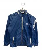 adidasアディダス）の古着「ナイロンジャケット【80s～90s】」｜ネイビー