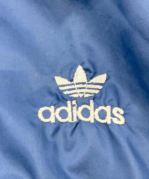 adidas（アディダス）adidas (アディダス) ナイロンジャケット【80s～90s】 ネイビー サイズ:Mの古着・服飾アイテム