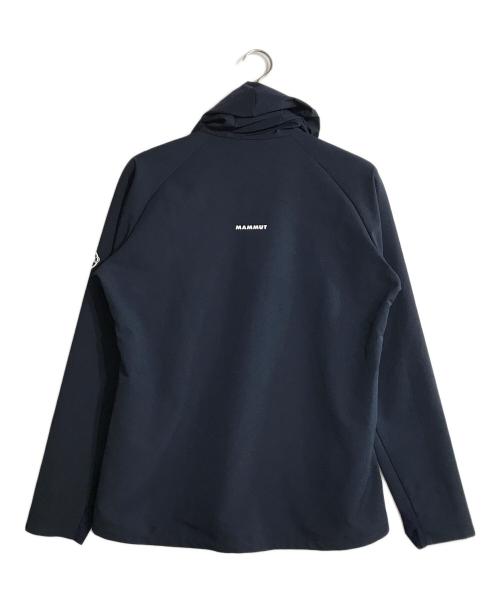 MAMMUT（マムート）MAMMUT (マムート) Macun SO Hooded Jacket ネイビー サイズ:XLの古着・服飾アイテム