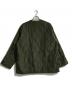 ORCIVAL (オーシバル) キルト カラーレスジャケット オリーブ サイズ:5：7000円
