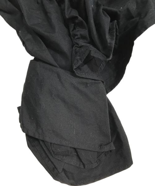 CADUNE（カデュネ）CADUNE (カデュネ) 花びらブラウス ブラック サイズ:36の古着・服飾アイテム