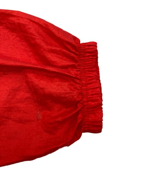 UMBRO（アンブロ）UMBRO (アンブロ) ハーフジップナイロンジャケット パープル×レッド サイズ:Mの古着・服飾アイテム