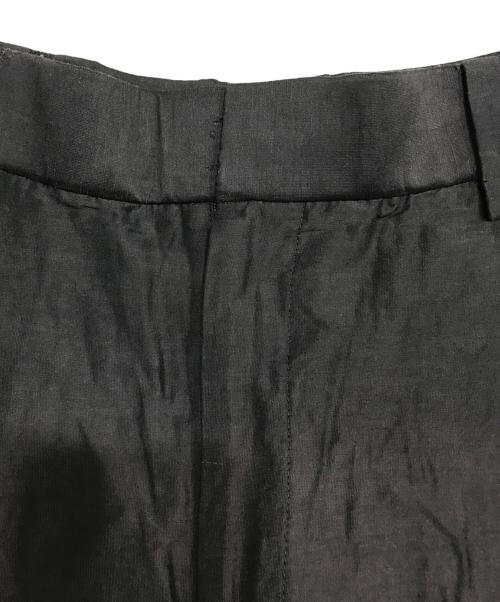 Plage（プラージュ）Plage (プラージュ) VIS/LINEN TUCK WIDE パンツ グレー サイズ:36の古着・服飾アイテム