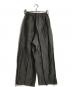Plage (プラージュ) VIS/LINEN TUCK WIDE パンツ グレー サイズ:36：5000円