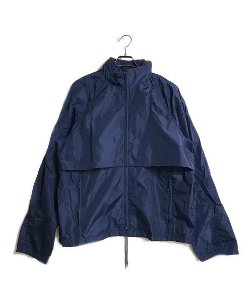 Eddie Bauer（エディーバウアー）Eddie Bauer (エディーバウアー) ナイロンジャケット ネイビー サイズ:Lの古着・服飾アイテム