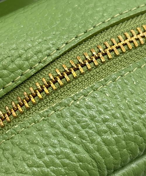 Ch!iii BAG（チーバック）Ch!iii BAG (チーバック) Wide Belt Boston グリーンの古着・服飾アイテム