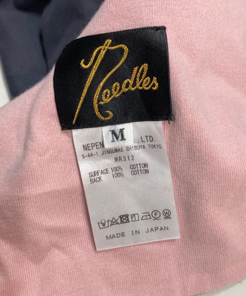 Needles（ニードルズ）Needles (ニードルズ) S/S Reversible Tee グレー×ピンク サイズ:Ｍの古着・服飾アイテム