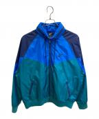 NIKEナイキ）の古着「フルジップ フーディー」｜グリーン×ブルー×ネイビー