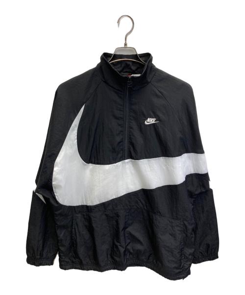 NIKE（ナイキ）NIKE (ナイキ) Swoosh Half Zip Woven Jacket /アノラックジャケット ブラック サイズ:Mの古着・服飾アイテム