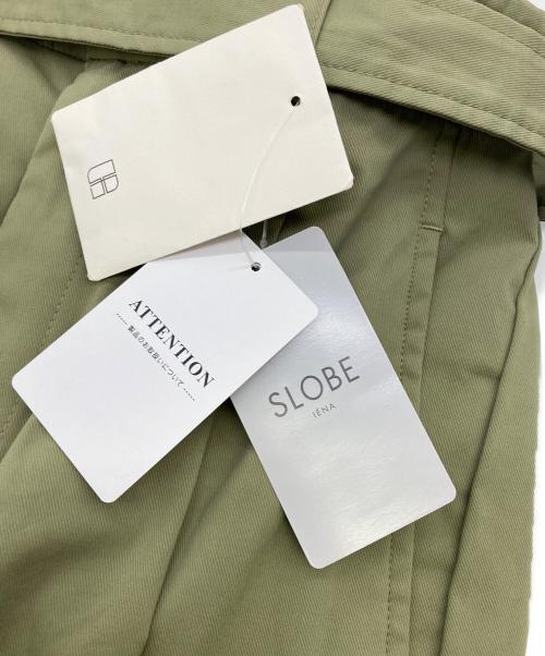 SLOBE IENA（スローブ イエナ）SLOBE IENA (スローブ イエナ) TCチノベルテットパンツ カーキ サイズ:36の古着・服飾アイテム