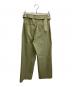 SLOBE IENA (スローブ イエナ) TCチノベルテットパンツ カーキ サイズ:36：4000円