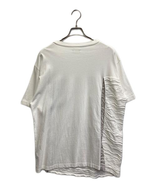 Tamme（タム）Tamme (タム) 3D SUMMER KNIT PANEL S/S TSHIRT ホワイト サイズ:FREEの古着・服飾アイテム