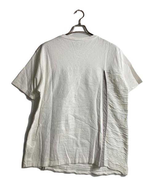 Tamme（タム）Tamme (タム) 3D SUMMER KNIT PANEL S/S TSHIRT ホワイト サイズ:FREEの古着・服飾アイテム