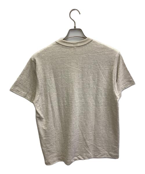 WAREHOUSE（ウエアハウス）WAREHOUSE (ウエアハウス) フロッキープリントTシャツ アイボリー サイズ:L 未使用品の古着・服飾アイテム