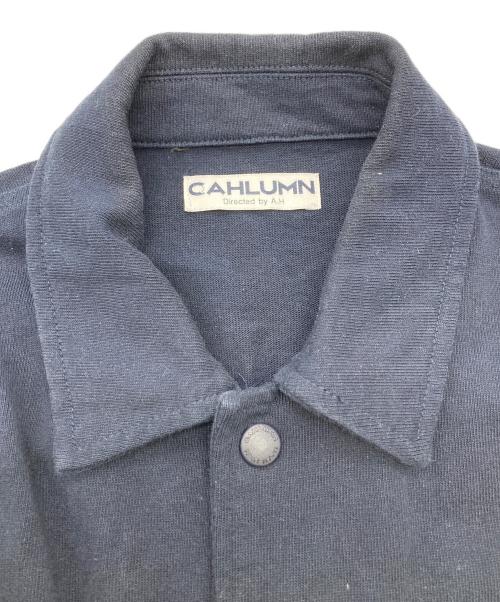 CAHLUMN（カウラム）CAHLUMN (カウラム) スウェットシャツ ネイビー サイズ:Lの古着・服飾アイテム