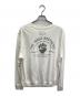 THE INOUE BROTHERS (イノウエブラザーズ) バックプリントスウェット ホワイト サイズ:L：5000円