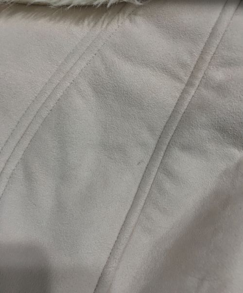 ARMANI EXCHANGE（アルマーニ エクスチェンジ）ARMANI EXCHANGE (アルマーニ エクスチェンジ) エコムートンコート アイボリー サイズ:Mの古着・服飾アイテム