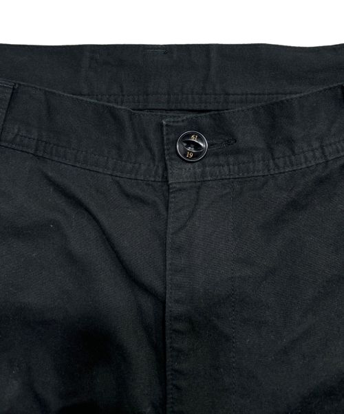 NEIGHBORHOOD（ネイバーフッド）NEIGHBORHOOD (ネイバーフッド) ミリタリーワイドカーゴロングパンツ ブラック サイズ:Lの古着・服飾アイテム