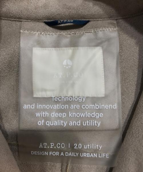at.p.co（アティピコ）AT.P.CO (アティピコ) フリースジャケット ベージュ サイズ:Sの古着・服飾アイテム