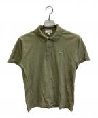LACOSTEラコステ）の古着「ポロシャツ」｜カーキ