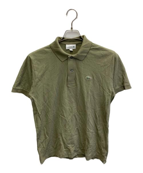 LACOSTE（ラコステ）LACOSTE (ラコステ) ポロシャツ カーキ サイズ:Lの古着・服飾アイテム