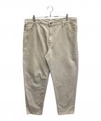 CarHarttカーハート）の古着「ワイドパンツ」｜アイボリー