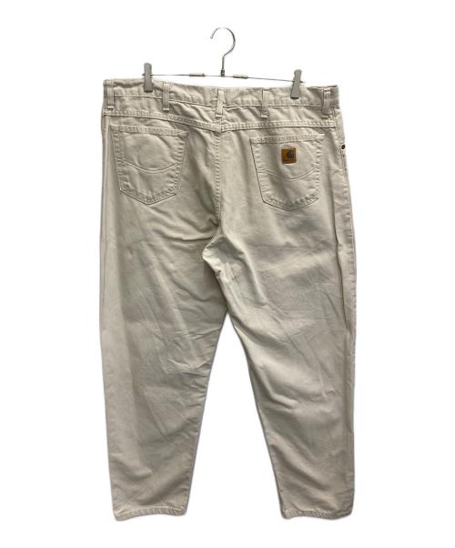 CarHartt（カーハート）CarHartt (カーハート) ワイドパンツ アイボリー サイズ:W42(106cm)の古着・服飾アイテム