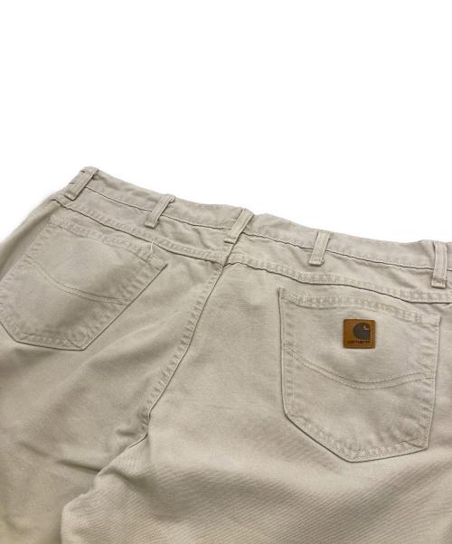 CarHartt（カーハート）CarHartt (カーハート) ワイドパンツ アイボリー サイズ:W42(106cm)の古着・服飾アイテム
