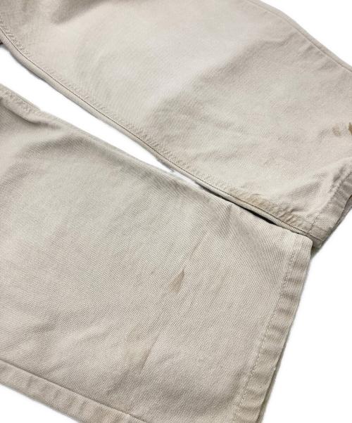 CarHartt（カーハート）CarHartt (カーハート) ワイドパンツ アイボリー サイズ:W42(106cm)の古着・服飾アイテム