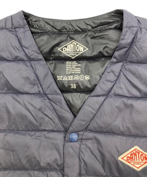 DANTON（ダントン）DANTON (ダントン) インナーダウンジャケット ネイビー サイズ:38の古着・服飾アイテム