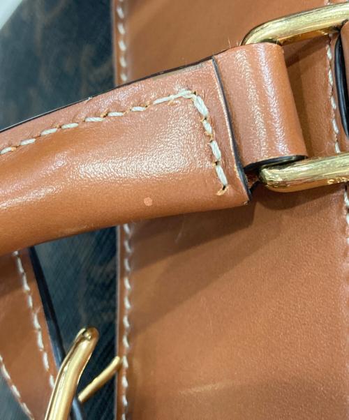 CELINE（セリーヌ）CELINE (セリーヌ) トリオンフ キャンバス スモール/カバ・ドゥ・フランス ショルダーバッグの古着・服飾アイテム