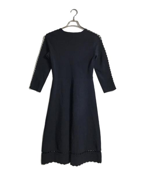 CELFORD（セルフォード）CELFORD (セルフォード) スカラテープニットワンピース ネイビー サイズ:36の古着・服飾アイテム