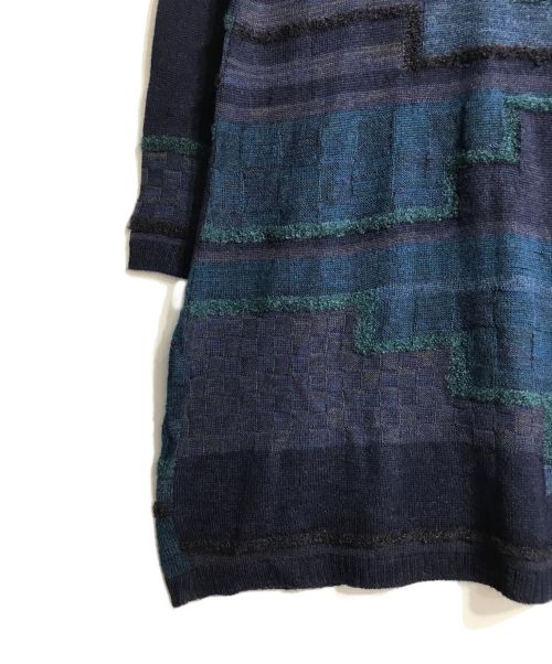 FUGA FUGA（フーガフーガ）FUGA FUGA (フーガフーガ) ニットワンピース ネイビー サイズ:Fの古着・服飾アイテム