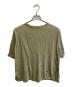 45R (フォーティファイブ・アール) 度甘天竺のバインダーフレアTシャツ カーキ サイズ:3：3000円