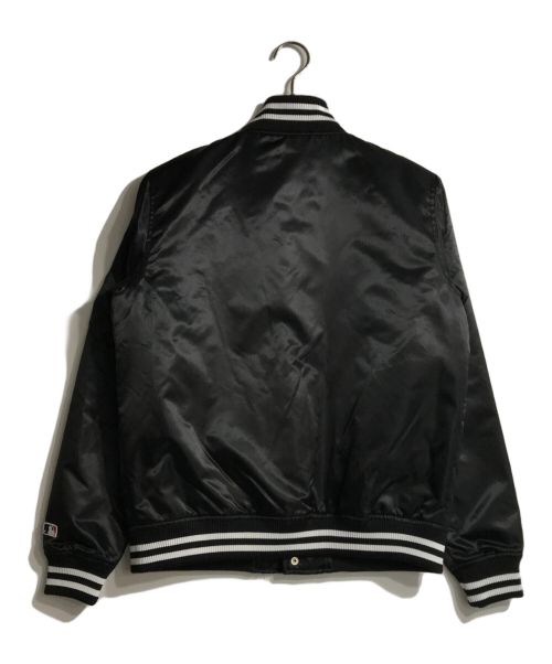 Fanatics（ファナティクス）Fanatics (ファナティクス) シカゴ ホワイトソックス サテン スタジャン ブラック サイズ:MEDIUMの古着・服飾アイテム