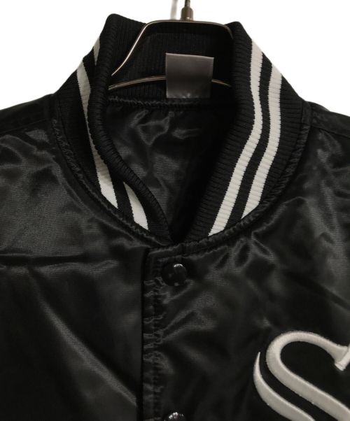 Fanatics（ファナティクス）Fanatics (ファナティクス) シカゴ ホワイトソックス サテン スタジャン ブラック サイズ:MEDIUMの古着・服飾アイテム