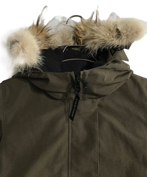 CANADA GOOSE（カナダグース）CANADA GOOSE (カナダグース) VICTORIA PARKA/ダウンジャケット オリーブ サイズ:Sの古着・服飾アイテム