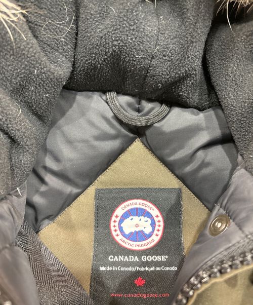 CANADA GOOSE（カナダグース）CANADA GOOSE (カナダグース) VICTORIA PARKA/ダウンジャケット オリーブ サイズ:Sの古着・服飾アイテム