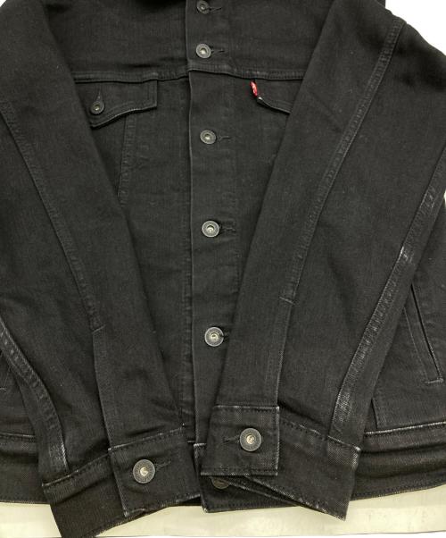 LEVI'S PReMIUM（リーバイス プレミアム）LEVI'S PReMIUM (リーバイスプレミアム) ブラックデニムジャケット ブラック サイズ:Sの古着・服飾アイテム