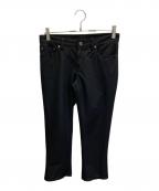 TAO COMME des GARCONSタオ コムデギャルソン）の古着「フレアパンツ」｜ブラック