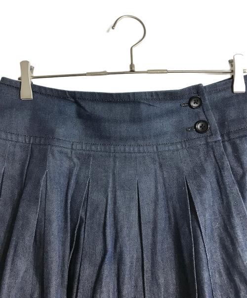 tricot COMME des GARCONS（トリココムデギャルソン）tricot COMME des GARCONS (トリココムデギャルソン) AD2012 切替デニムスカート インディゴ サイズ:Mの古着・服飾アイテム