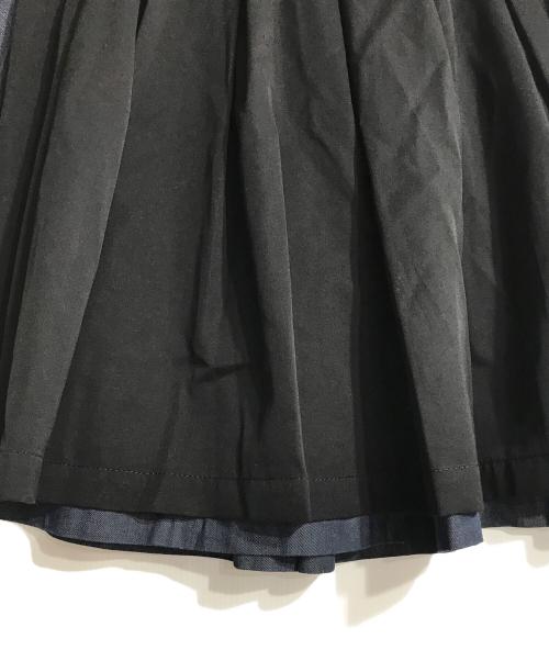 tricot COMME des GARCONS（トリココムデギャルソン）tricot COMME des GARCONS (トリココムデギャルソン) AD2012 切替デニムスカート インディゴ サイズ:Mの古着・服飾アイテム