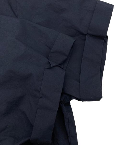 mizuiro-ind（ミズイロインド）mizuiro-ind (ミズイロインド) バンドカラーシャツサロペット ネイビー サイズ:FREEの古着・服飾アイテム