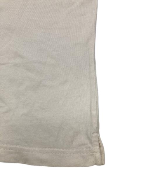 Aime Leon Dore（エメ レオン ドレ）Aime Leon Dore (エメ レオン ドレ) トリムTシャツ アイボリー×ブルー サイズ:Lの古着・服飾アイテム