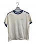 Aime Leon Dore（エメ レオン ドレ）の古着「トリムTシャツ」｜アイボリー×ブルー