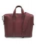BOTTEGA VENETA (ボッテガベネタ) LOGO EMBOSSED BRIEFCASE/ブリーフケース ボルドー：53000円