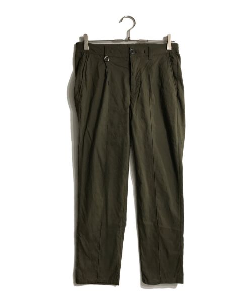 AOURE（アウール）aoure (アウール) PT MALPENSA PLEATS カーキ サイズ:Sの古着・服飾アイテム