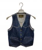 CALEEキャリー）の古着「デニムベスト」｜インディゴ