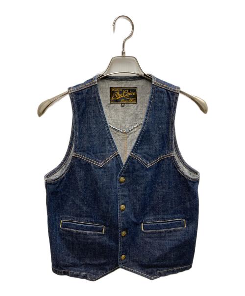CALEE（キャリー）CALEE (キャリー) デニムベスト インディゴ サイズ:Mの古着・服飾アイテム