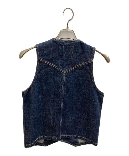 CALEE（キャリー）CALEE (キャリー) デニムベスト インディゴ サイズ:Mの古着・服飾アイテム